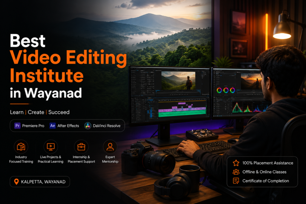 Best Video Editing Institute in Wayanad