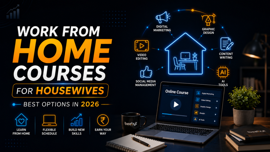 work from home courses for housewives