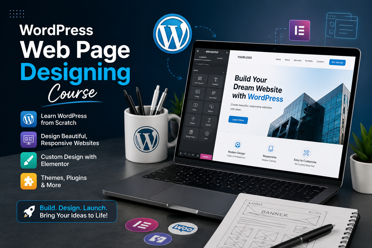 WordPress Web Page Designing Course