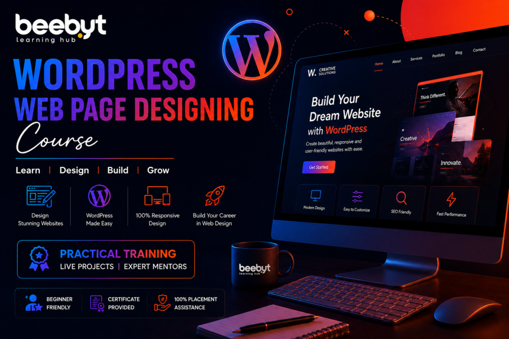 WordPress Web Page Designing Course