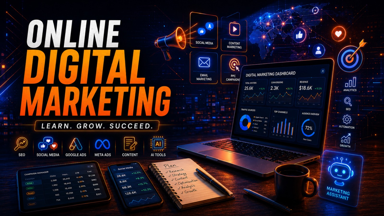 Online Digital Marketing Course in Calicut with Placement