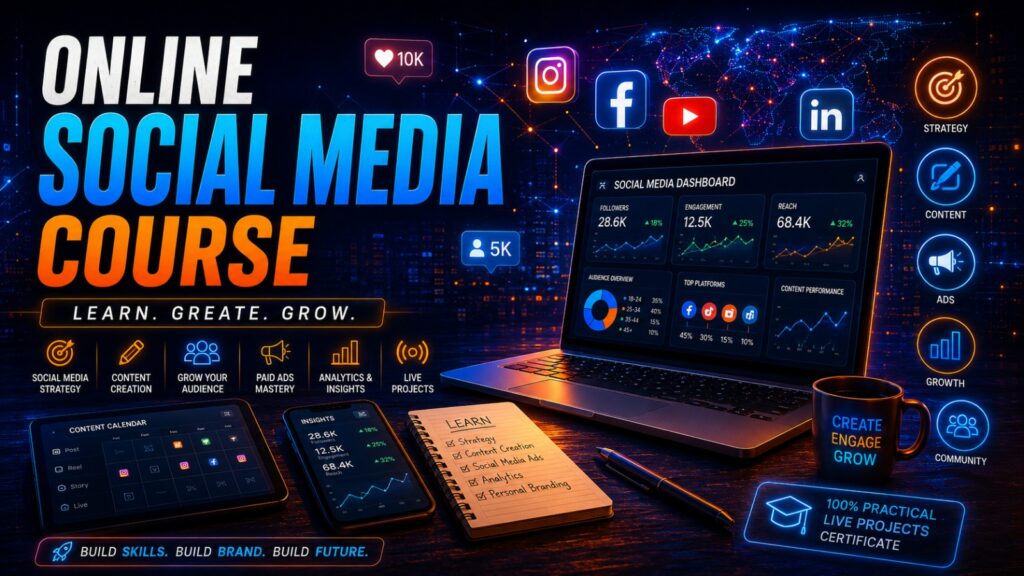 Online Social Media Management Course