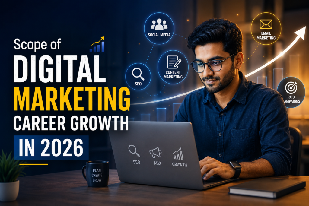 "Scope of digital marketing career growth in 2026"