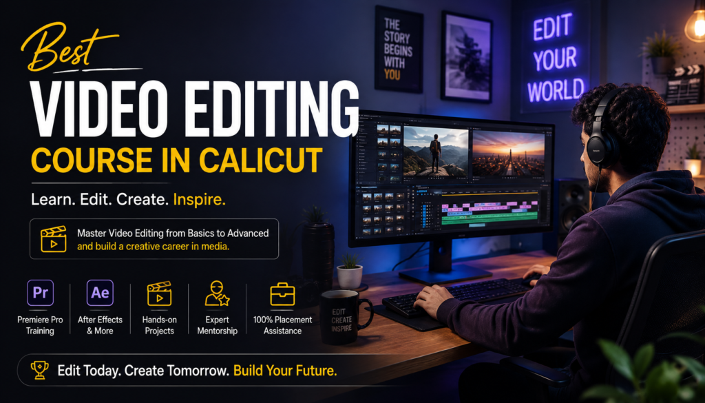 best video editing course in Calicut