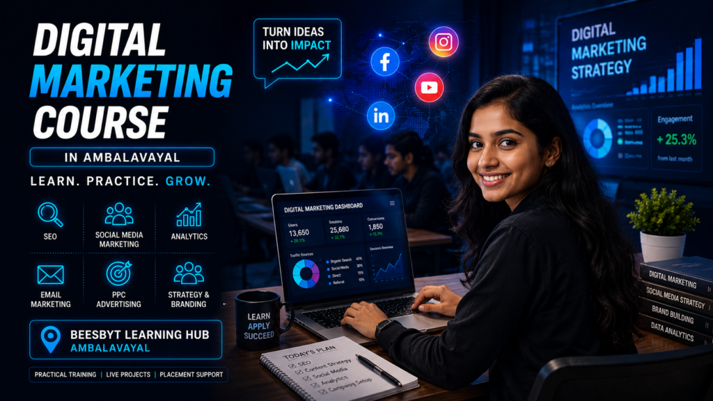 best digital marketing course in Ambalavayal